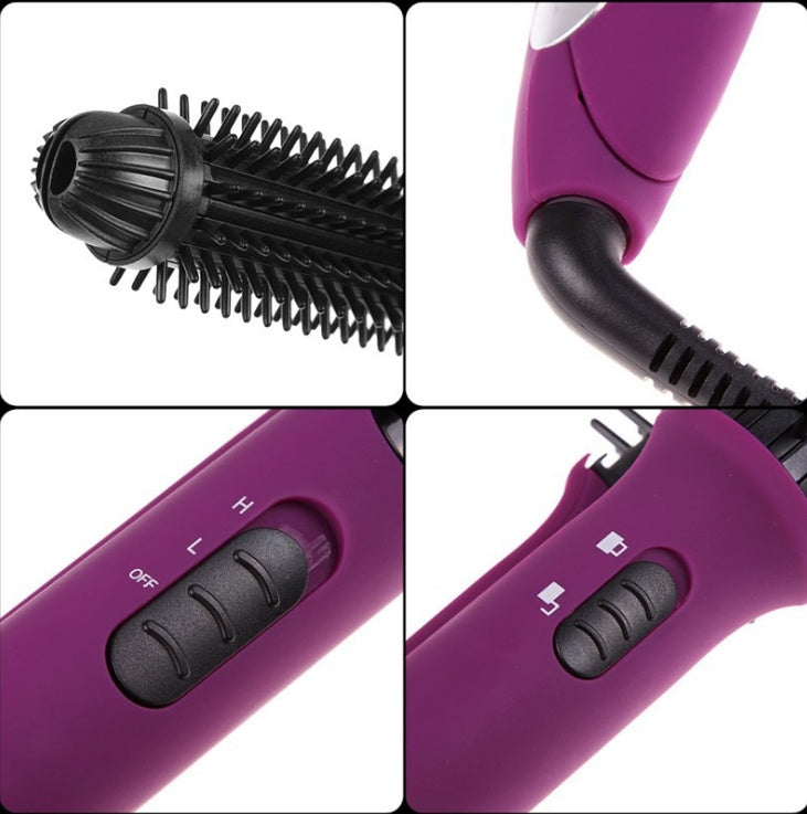 Electric Hair Curler Straightener Comb