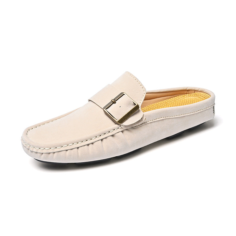 Mens Suede Leather Business-Casual Dress Shoes