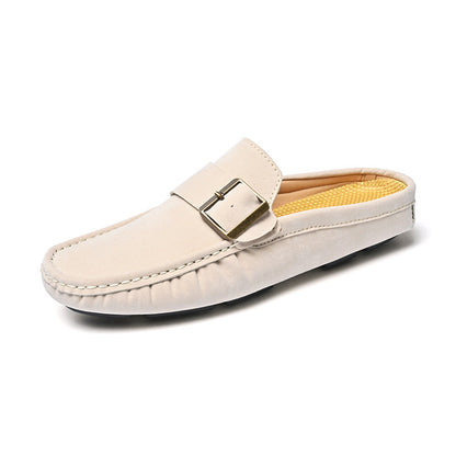 Mens Suede Leather Business-Casual Dress Shoes