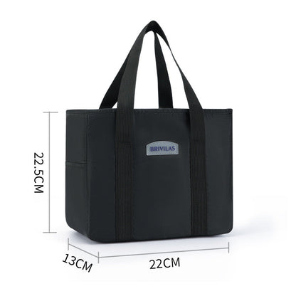 Simple style fresh ice pack commuter insulation lunch box bag lunch lunch bag