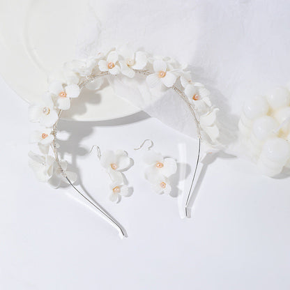 Crown Hair Accessories Handmade Ceramic