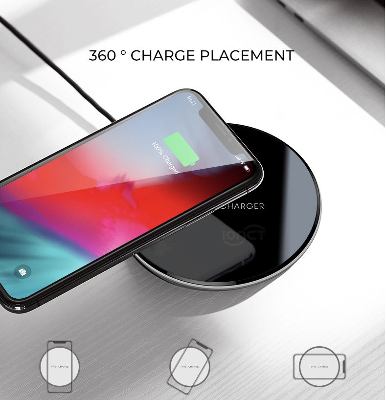 QI wireless charger smooth 15w