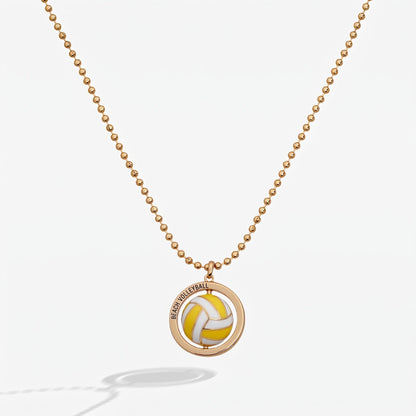 Football And Tennis Pendant Necklace For Women