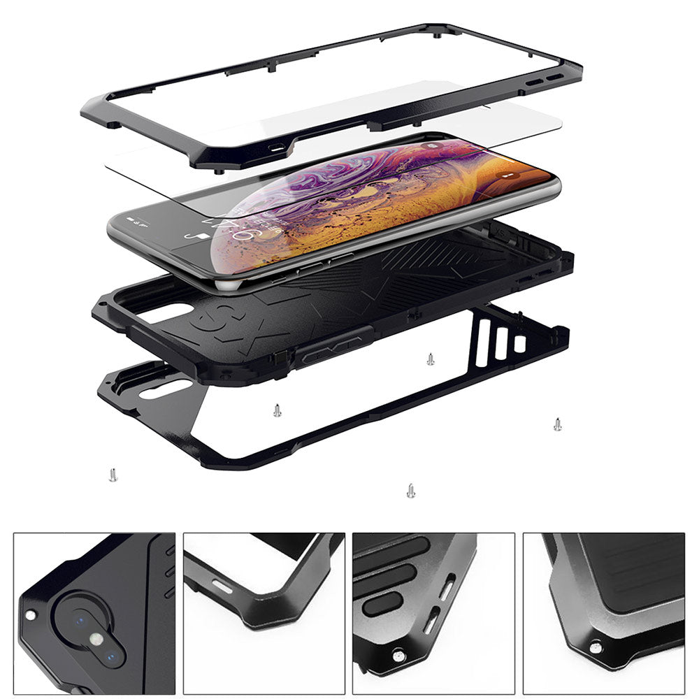 For iPhone XS Max Lens Kit Case Fisheye Macro Wide Angle