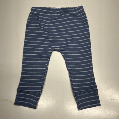 CARTERS (SET OF 2) Pull-On 100% Cotton Pants Baby Boy's Sz 6M Blue 1S99510