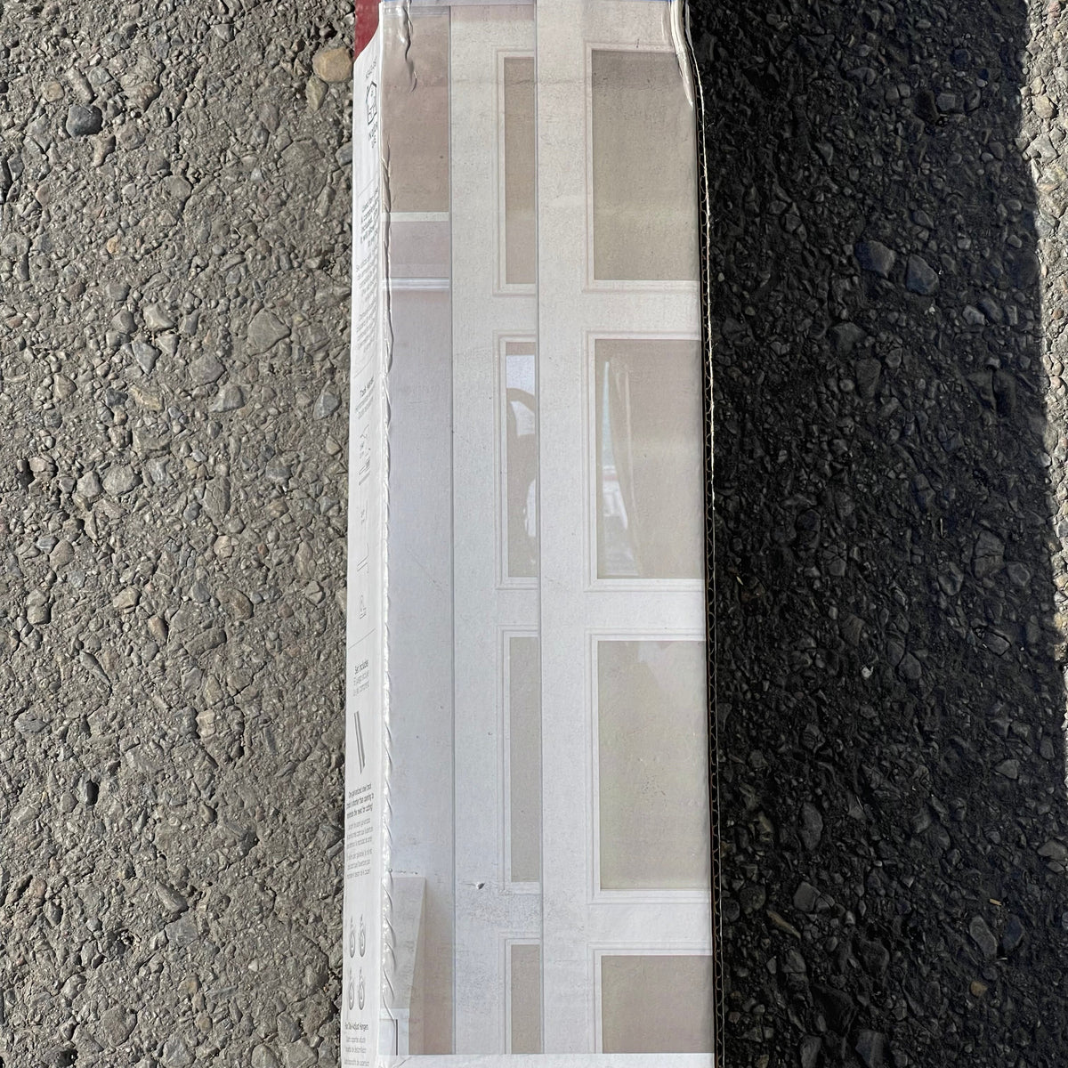 NATIONAL HARDWARE By-Pass Sliding Door Frame Hardware Set 72" N343-087 (AS-IS)
