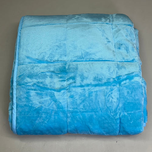 THERA Weighted Blanket Sz 42" x 66", Relaxing Aqua