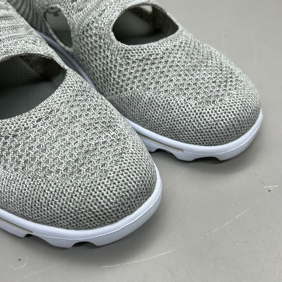 PROPET Travel Activ Avid Knit Shoe Women's Sz 9.5 Width M(B) Light Grey WAT064M