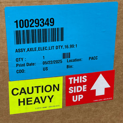 SCHAFER H-12 Light Duty Rear Axle Assembly 16.99:1 for E-Z-GO Golf Cart