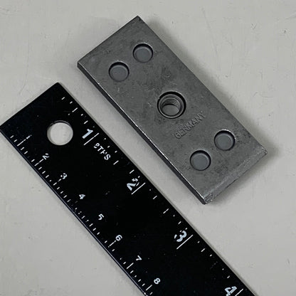 STAUFF (25 PACK) Single Welded Plate Twin Series 3D Carbon Steel Grey SP-3D-U-W2