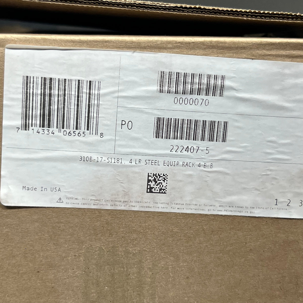 IMPERIAL Steel Equipment Rack 21.25"x15.5"x12.5" Red 310B-17-S1181