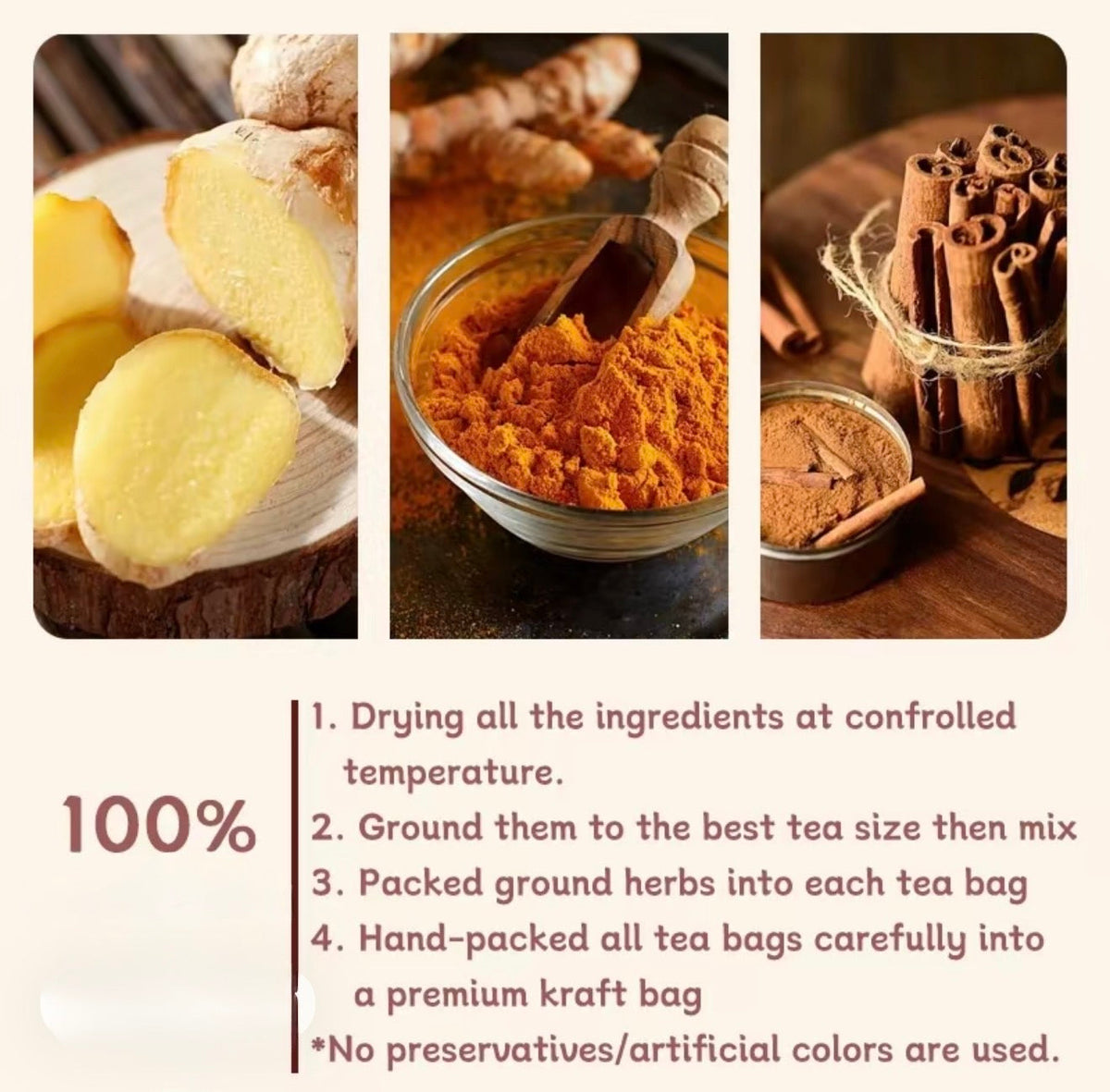 GoldenSpice Turmeric Tea