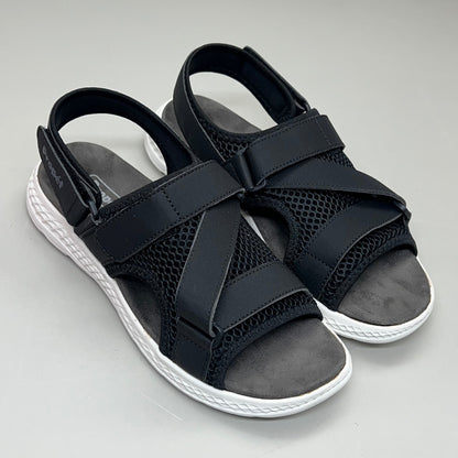 PROPET Travel Activ Sport Lightweight Women's Sz 8.5 W(D) Black/White WST013P