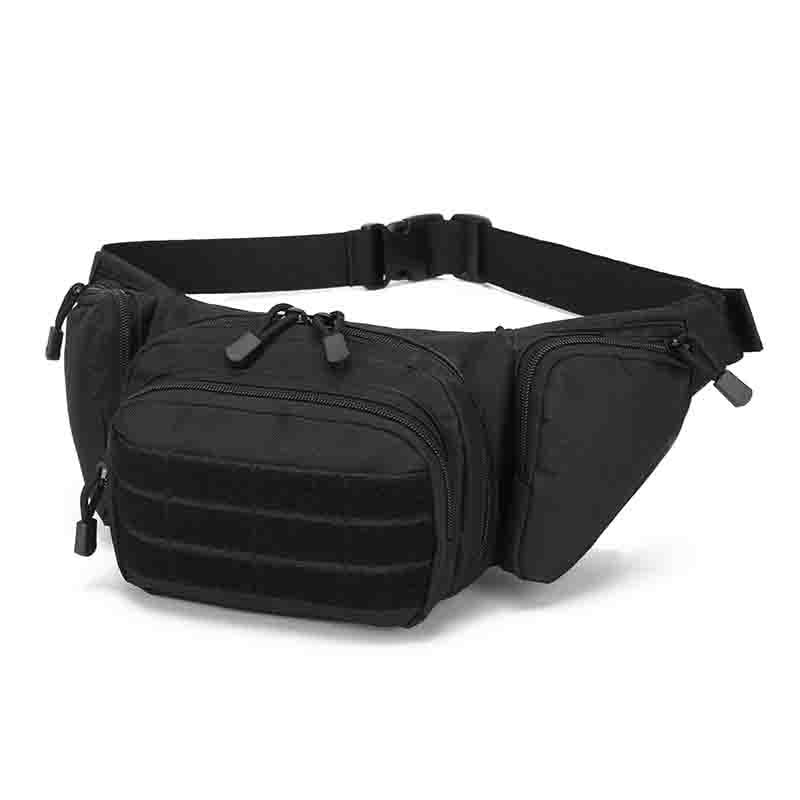 Multi functional tactical waist bag invisible gun bag outdoor cycling running mountain climbing waterproof waist bag