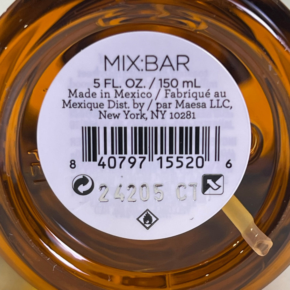 MIX:BAR (2 PACK) Hair & Body Mist Vanilla Bourbon 5 fl oz each Clear 052-05-5093