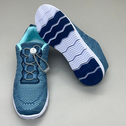 PROPET Travel Walker Evo Shoe Women's Sz 7 Width M(B) Denim/Light Blue WAT062M