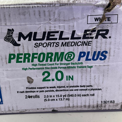 MUELLER SPORTS MEDICINE (6 PACK) Perform Plus 2.0in Athletic Tape 2"X 15 Yd