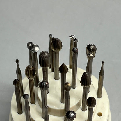 ASICSA (23 PIECE SET) Maillefer Wax Bur Set Tungsten Vanadium Material M1405