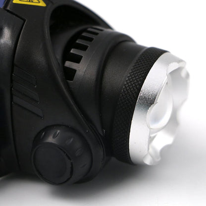 Zoomable Headlight XML T6 2000 Lumens 3 Modes LED  Zoom Focus Waterproof Use AA