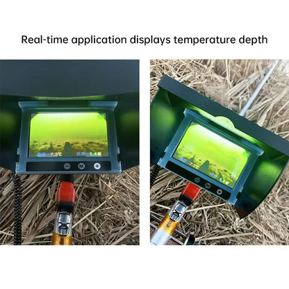 1pc 12 - 28V Underwater Fishing Camera with Infrared, Waterproof Fish Finder Accessories