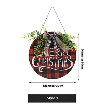 Christmas Gate Decorations Arrangement Listing
