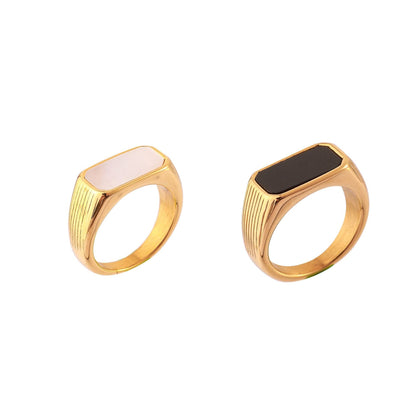 Fashionable Irregular Geometric Open Ring
