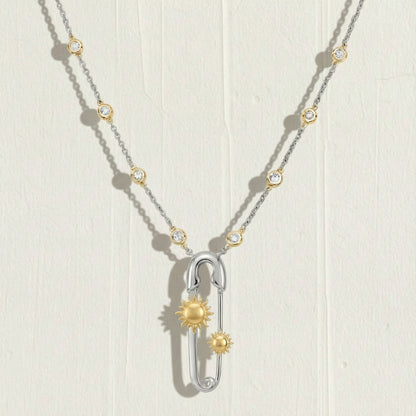 Fashionable Pin-shaped Necklace For Women