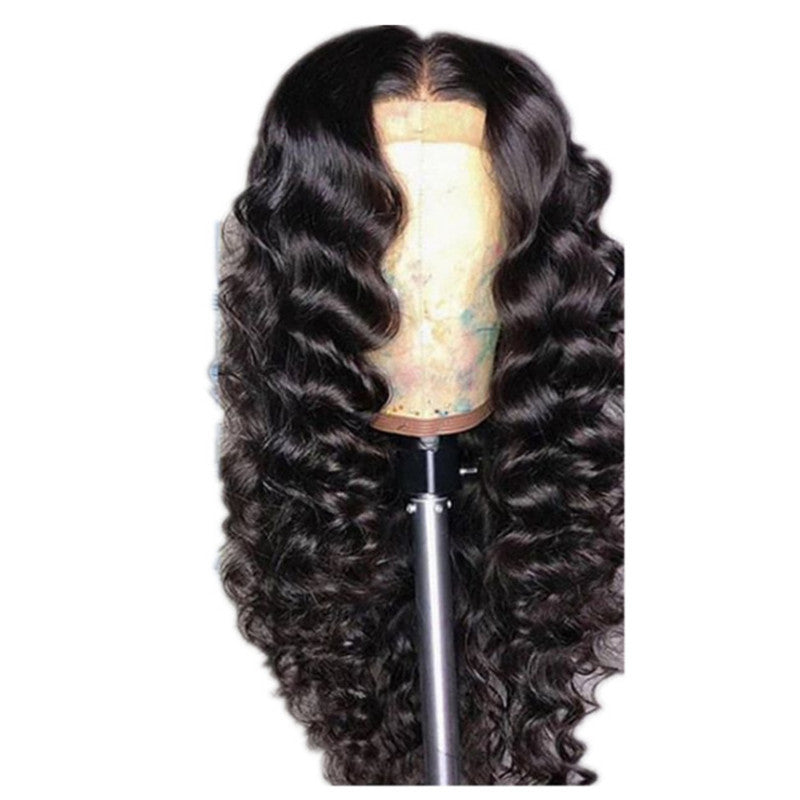 Small Curly Wig Long Curly Hair High Temp Silk Fiber