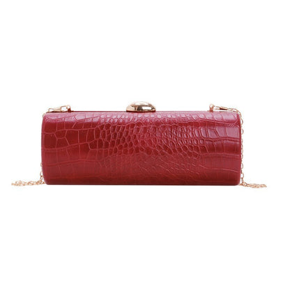 Pattern Evening Clutch Bag Party Chain