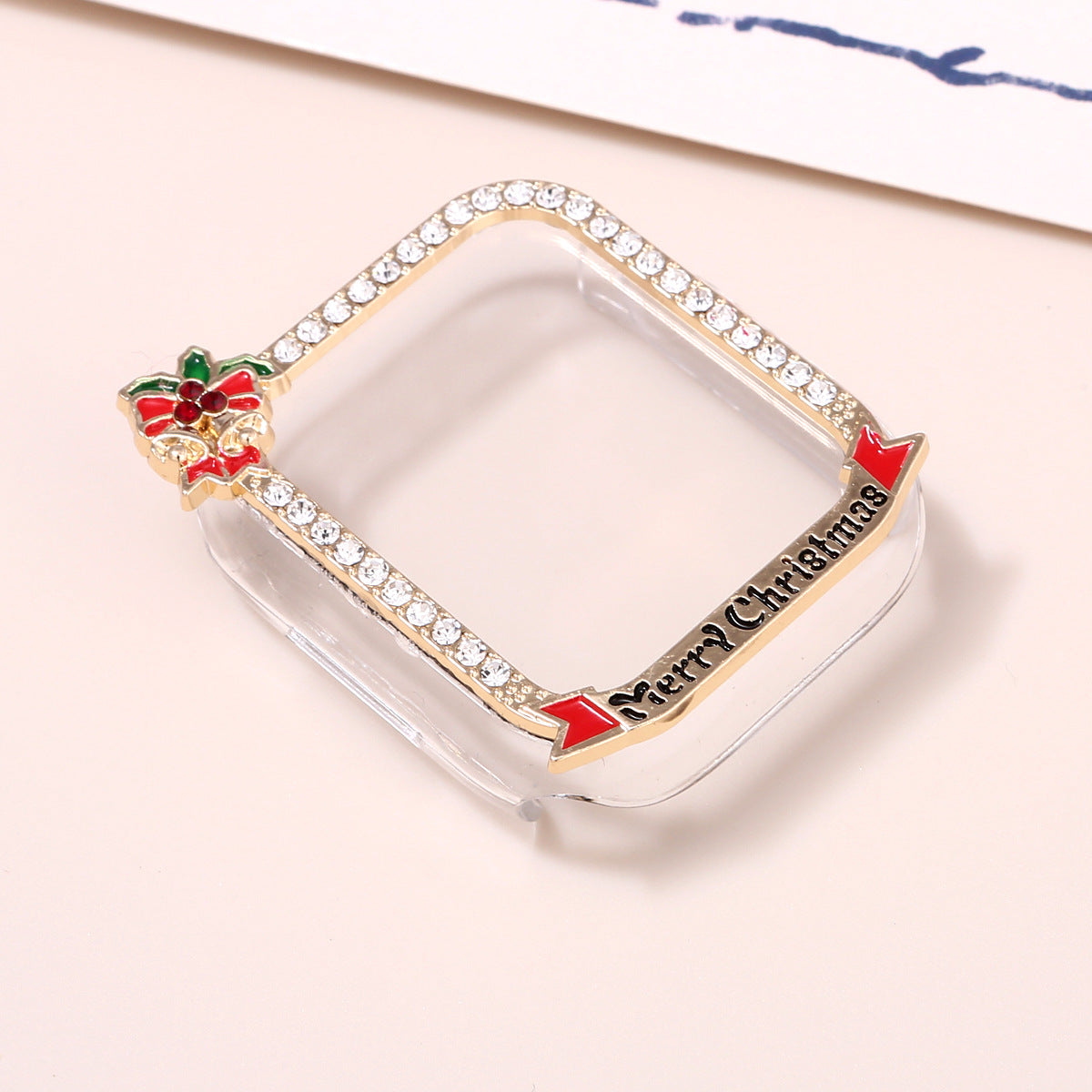 New Christmas Watch Strap Suitable For IWatch Chain Case Iwatch56789Sechristmas