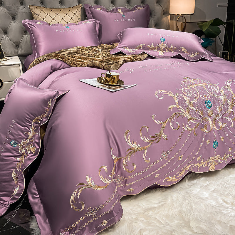 Ice Silk Quilt Bed Sheet Set