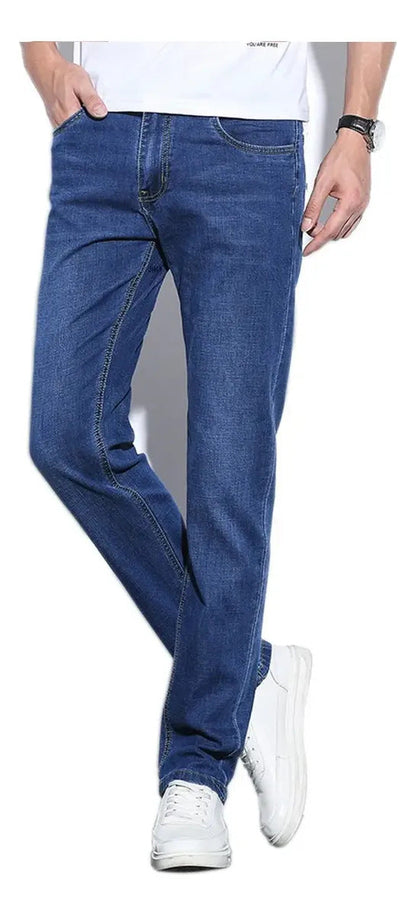Mens Durable Straight-Leg Jeans