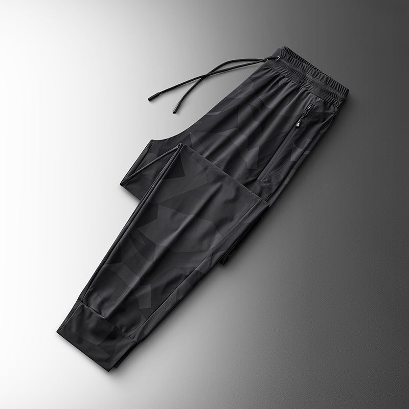 Summer Camouflage Sports Casual Pants Men