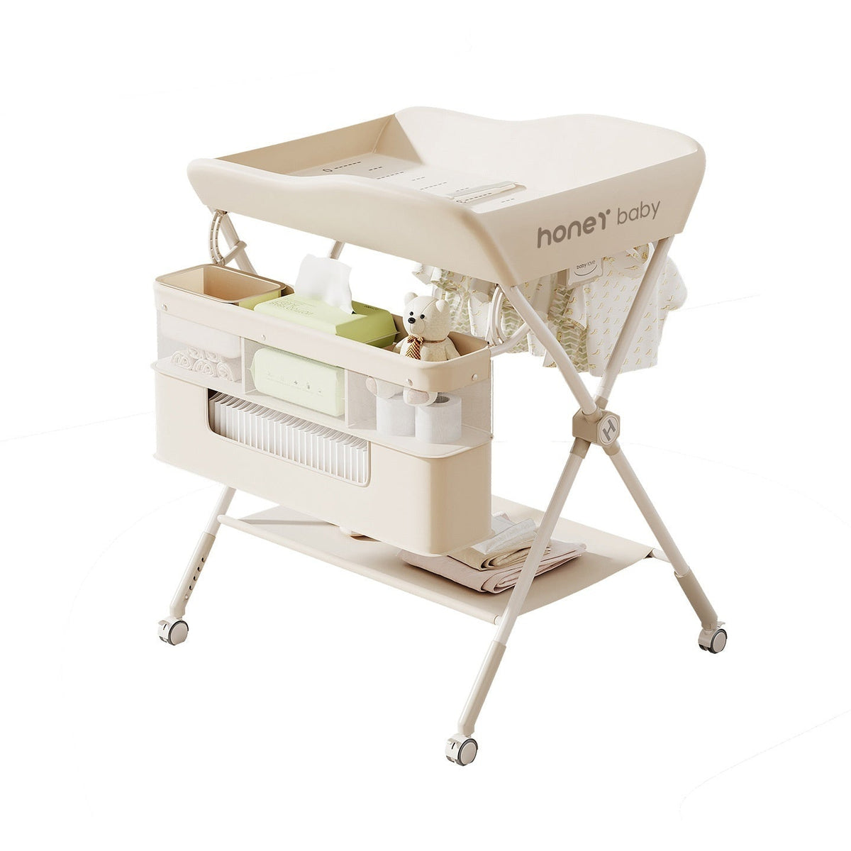 Multifunctional Foldable Diaper-changing Table Baby Care Urine Exchange