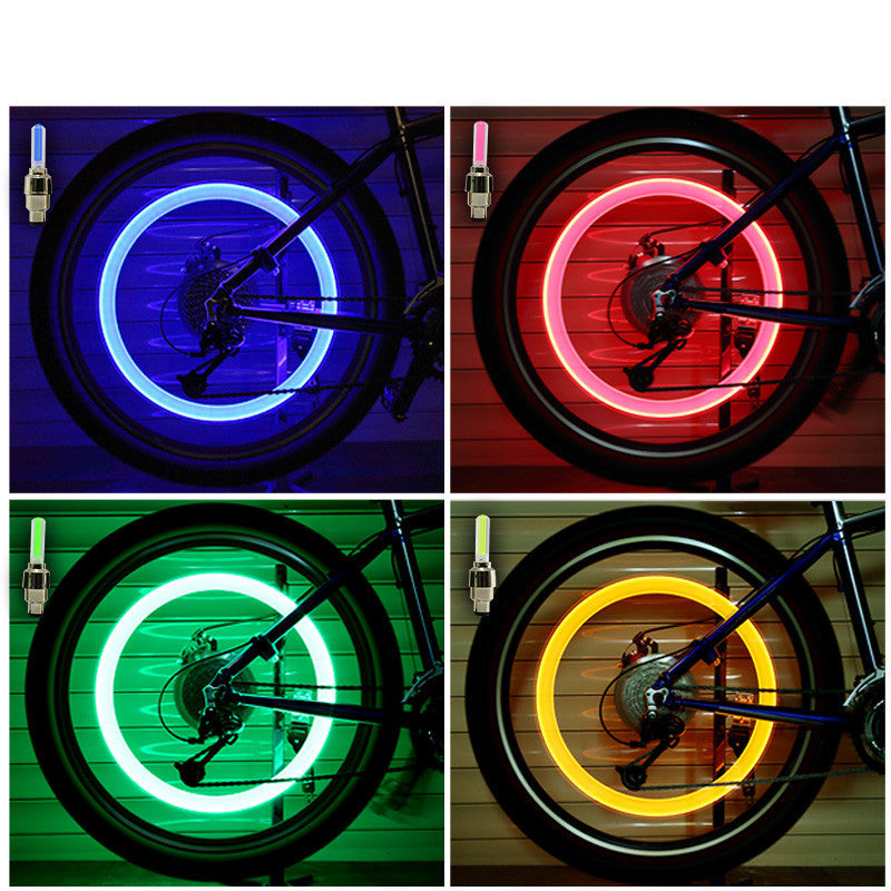 LED Tire Valve Cap Neon Lights