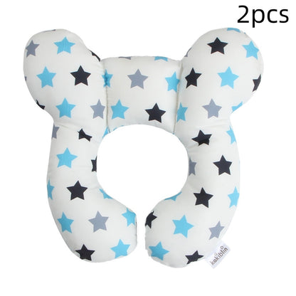 Infant Pillow  Baby Bed  U-Shaped Safety Seat  Neck Guard  Fixed Stereotyped Stroller Pillow