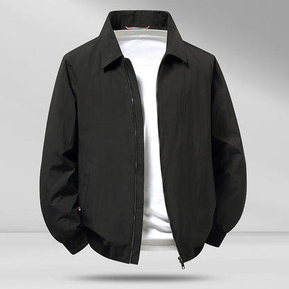 Men's Lapel Jacket Spring Autumn Outerwear