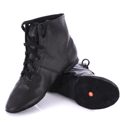 Genuine Leather Ballet Shoes Soft Bottom Practice Modern Dance