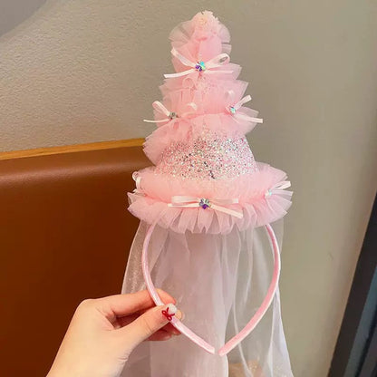 Cherry Cake Style Lace Hair Clip