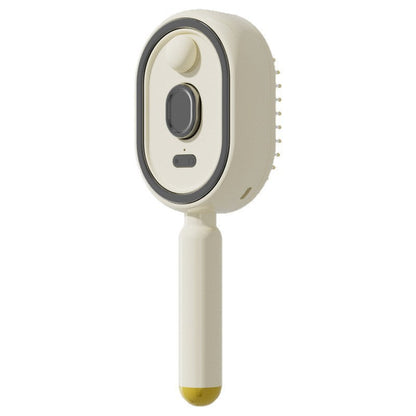 Electric Airbag Massage Comb With Mist Spray - Anti-Tangle Hair Styling Tool For Women