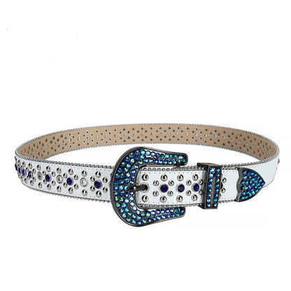 Fashion Diamond Belt For Men And Women