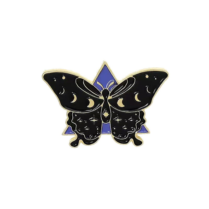 Insect-shaped Metal Badge With A Personalized Design