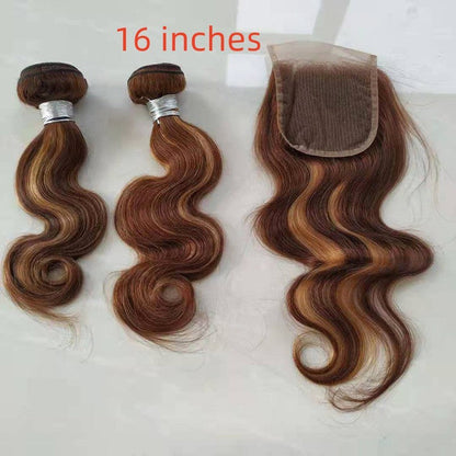 Piano Color Body Wave Human Hair Bundle