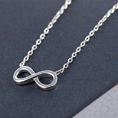 Infinity Jewelry Sets Necklace Earring Bracelet