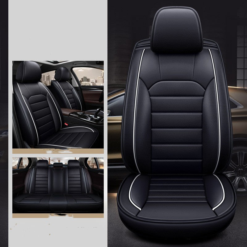 Universal All-Season Leather Seat Cushion