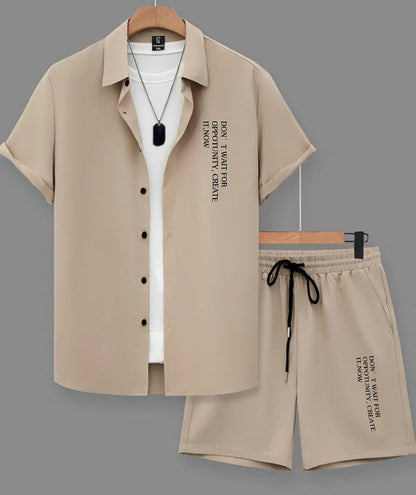 Casual 3D Digitally Printed Shirt And Pants Set
