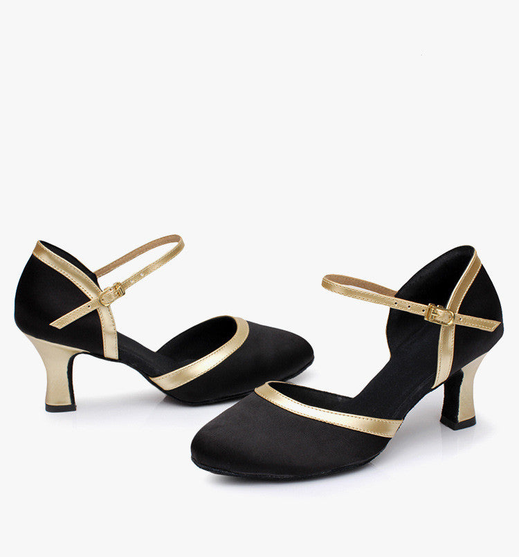 Women's High Heel Soft Sole Modern Dance Shoes