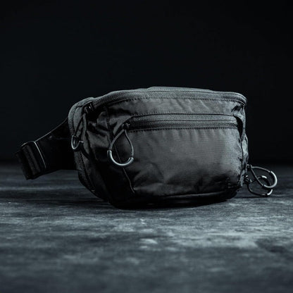 Multifunctional Double-layer Portable Tactical Waist Pack Nylon Waterproof Adjustable Belt