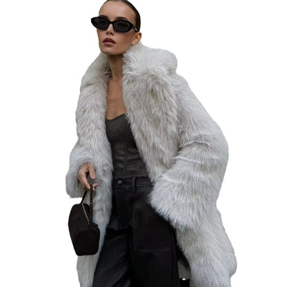 Artificial Fur Warm Coat Thick Coat Women