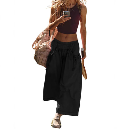 European And American Street Casual Pants Bell-bottoms